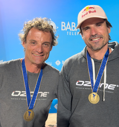 Horacio Llorens y Raúl Rodríguez, bronce en el mundial de Acrobacia en Parapente