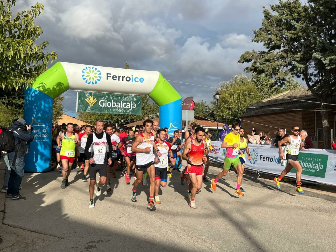 Hernández y Risueño triunfan en la Carrera Popular de Hoya Gonzalo