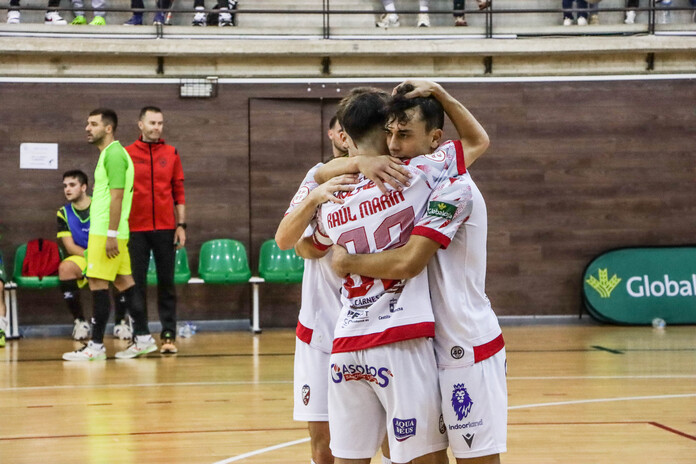 El Albacete FS vence al Dehesa Villalba para seguir intratable en Lepanto (2-1)