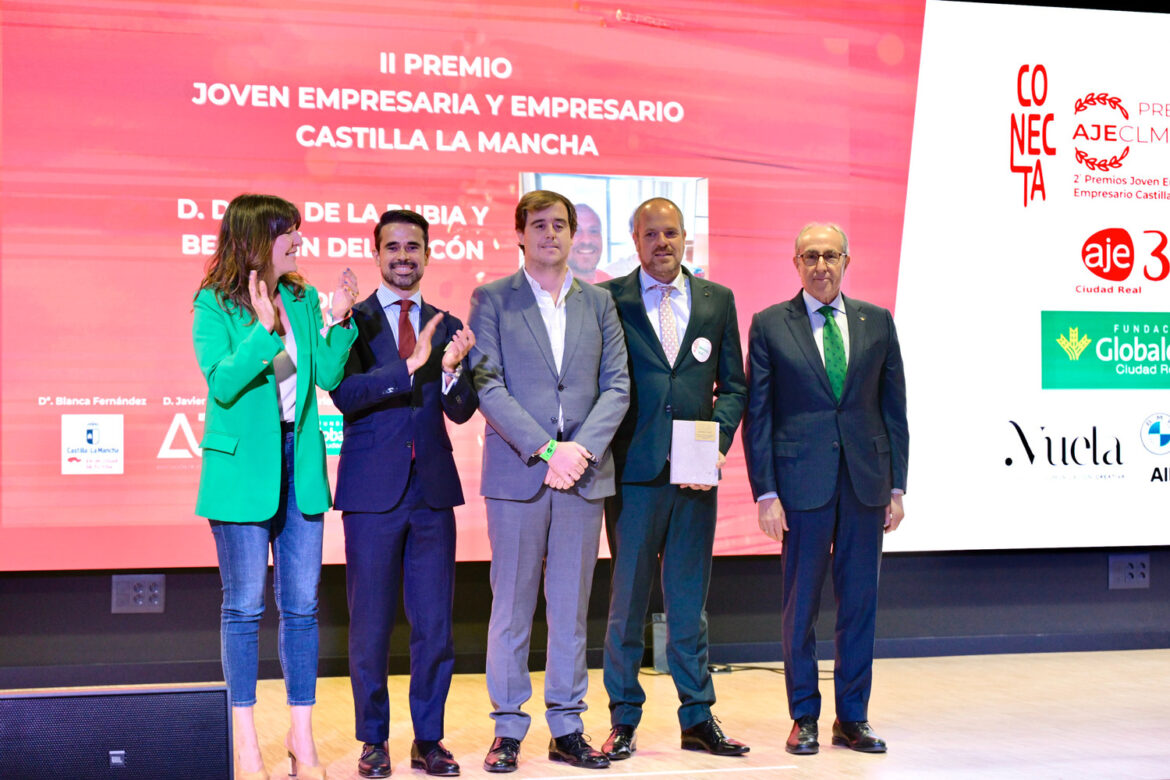 Globalcaja entrega el Premio Joven Empresario de Castilla-La Mancha como entidad financiera comprometida con el desarrollo socioeconómico de la región