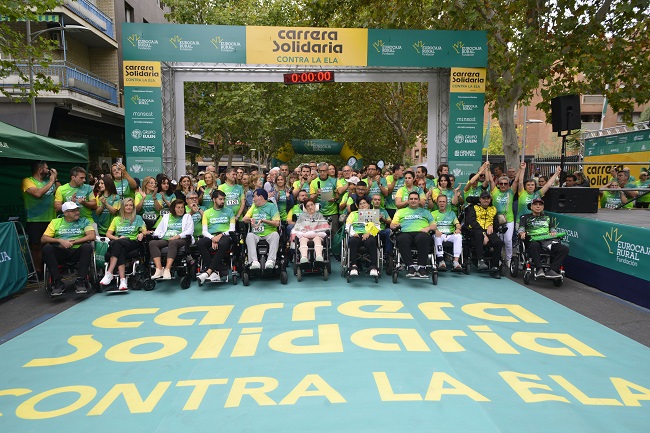 La 'Carrera Solidaria contra la ELA' de Fundación Eurocaja Rural alcanza un nuevo récord de apoyo social