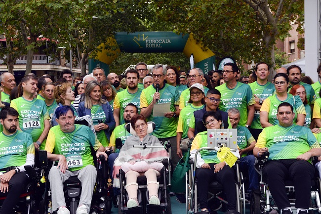 La 'Carrera Solidaria contra la ELA' de Fundación Eurocaja Rural alcanza un nuevo récord de apoyo social