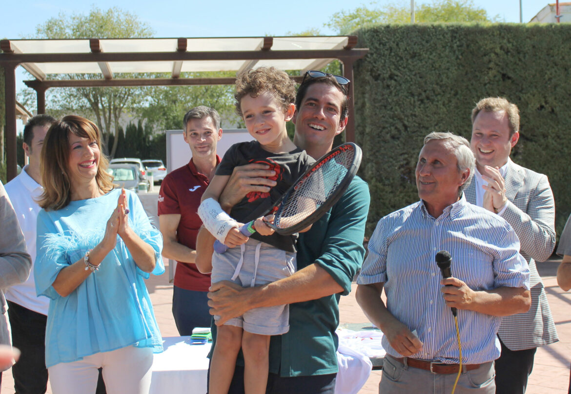 Guillermo García López estará, este próximo sábado, en la entrega de premios del trofeo AFANION en el Club Tenis Albacete