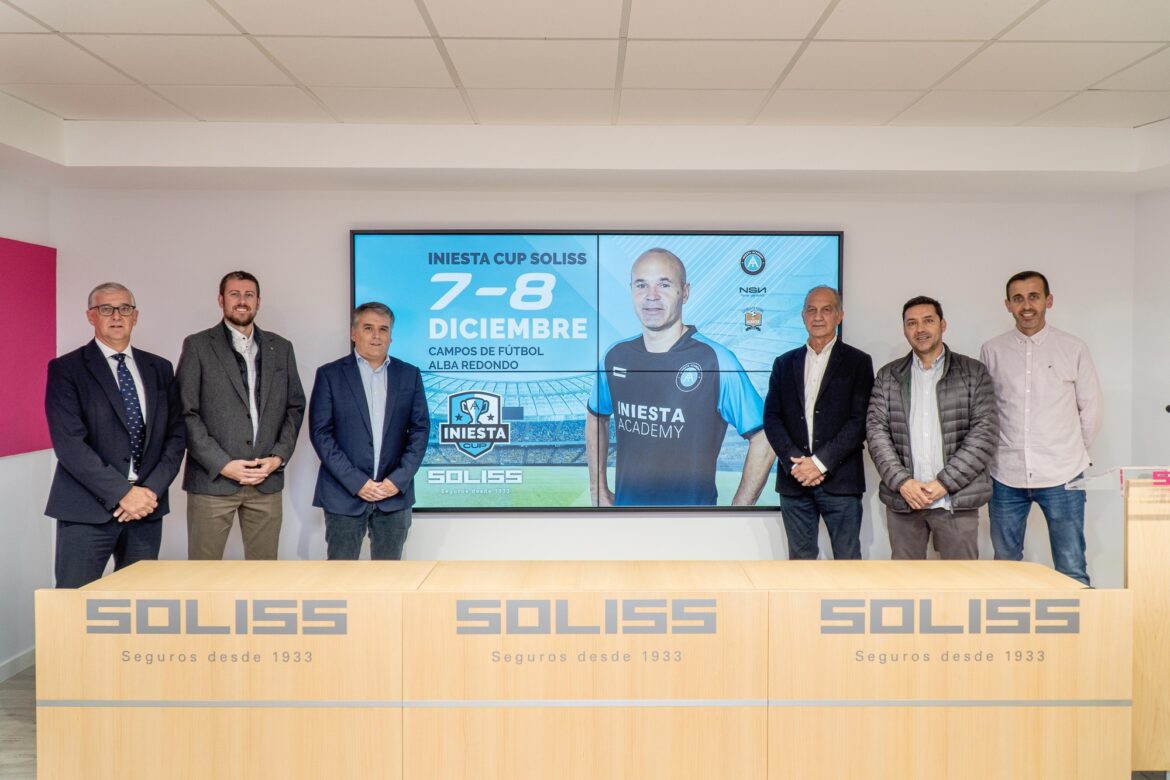 Soliss Seguros, nuevo patrocinador de la Iniesta Cup 2024