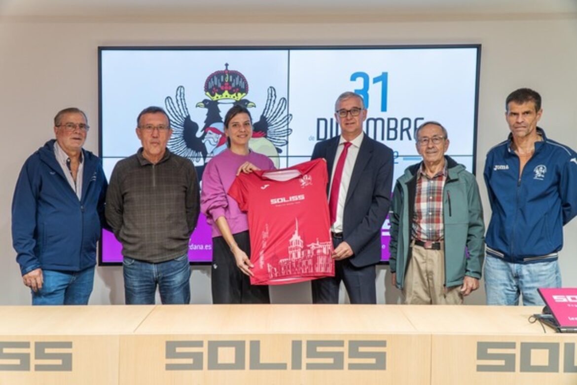 <strong>Irene Sánchez-Escribano, atleta olímpica madrina de la San Silvestre Toledana 2024 patrocinada por Soliss</strong>