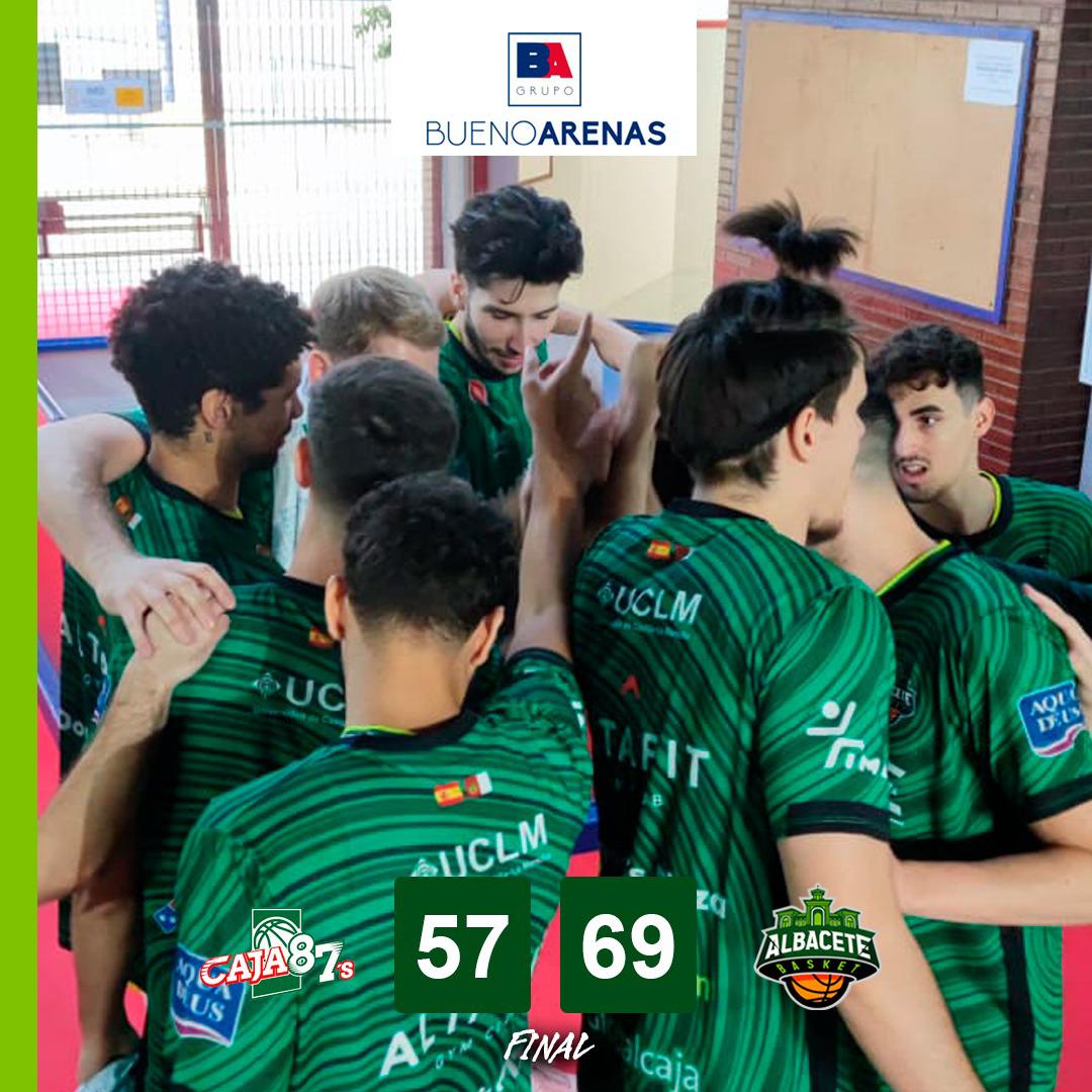 El Bueno Arenas Albacete Basket logra su primera victoria a domicilio (57-69)