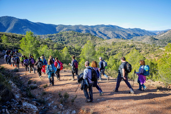 <strong>Continúan con San Pedro y Liétor las Rutas de Senderismo de la Diputación</strong>