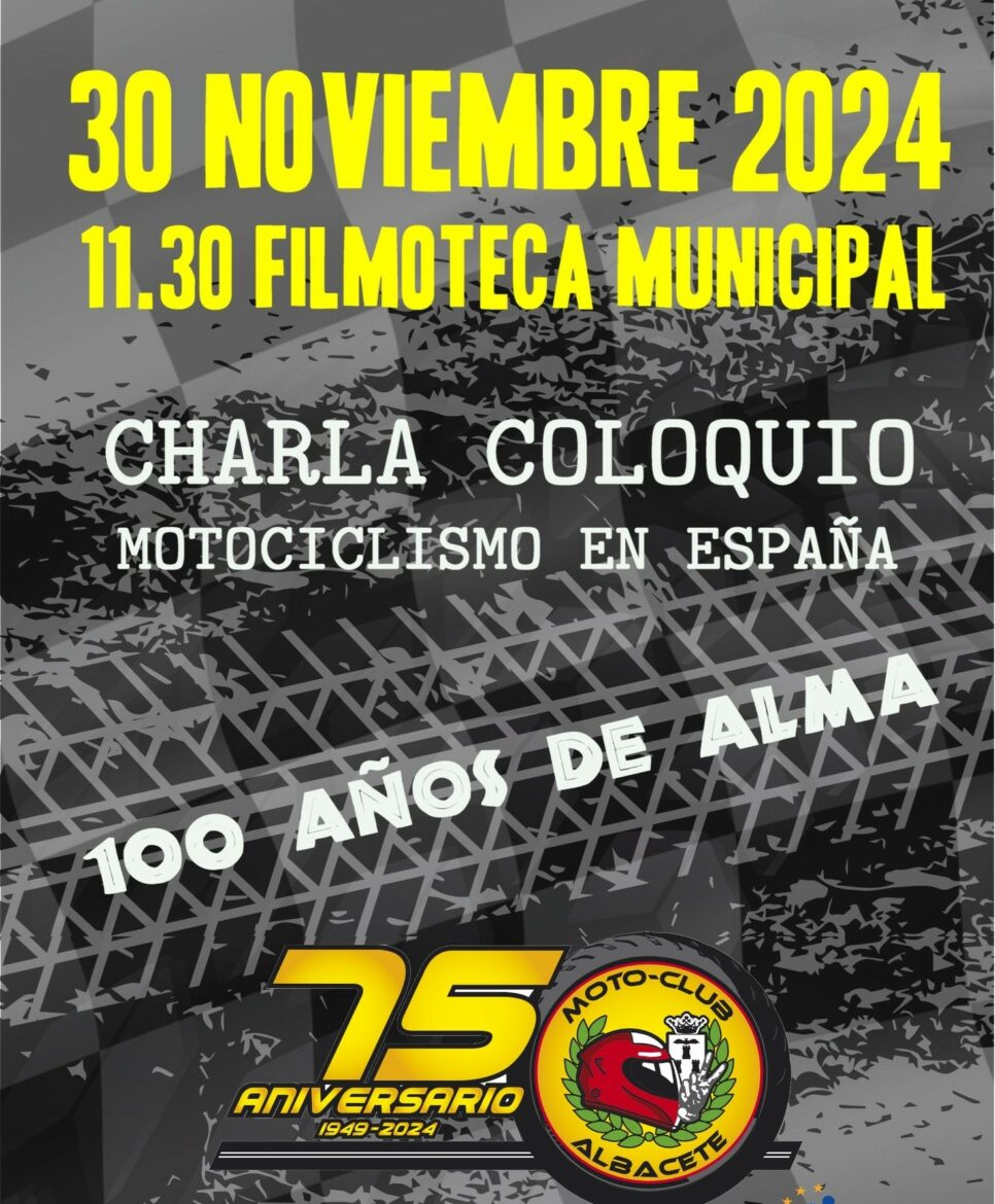 Este sábado el Motoclub Albacete organiza una charla-coloquio sobre la historia del motociclismo en Albacete y España