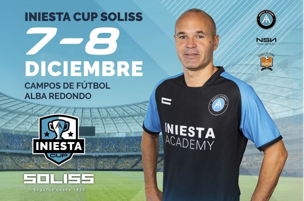 Albacete se convierte en el epicentro del fútbol alevín con la primera edición de Iniesta Cup Soliss