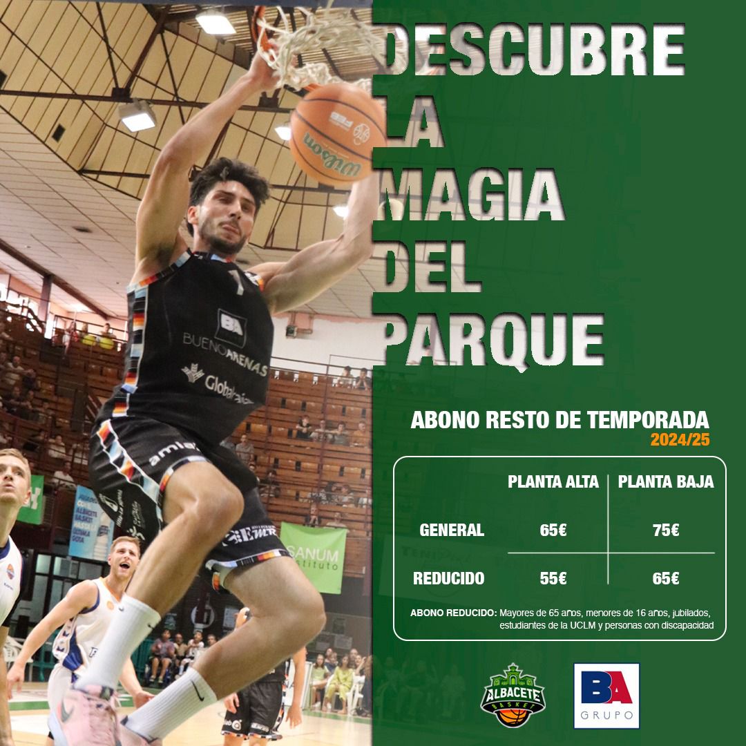 El Bueno Arenas Albacete Basket presenta su campaña resto de temporada