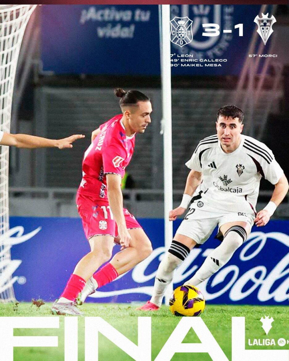 Crónica CD Tenerife 3 - Albacete Balompié 1 | Hombres contra niños