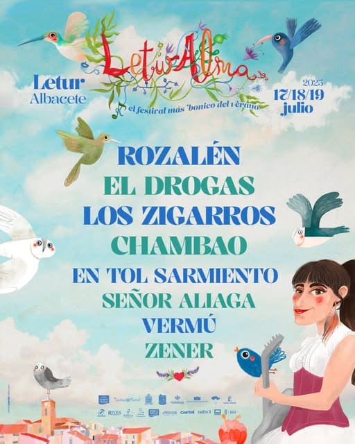 El Drogas, Zigarros y Vermú se suman al cartel de Leturalma 2025