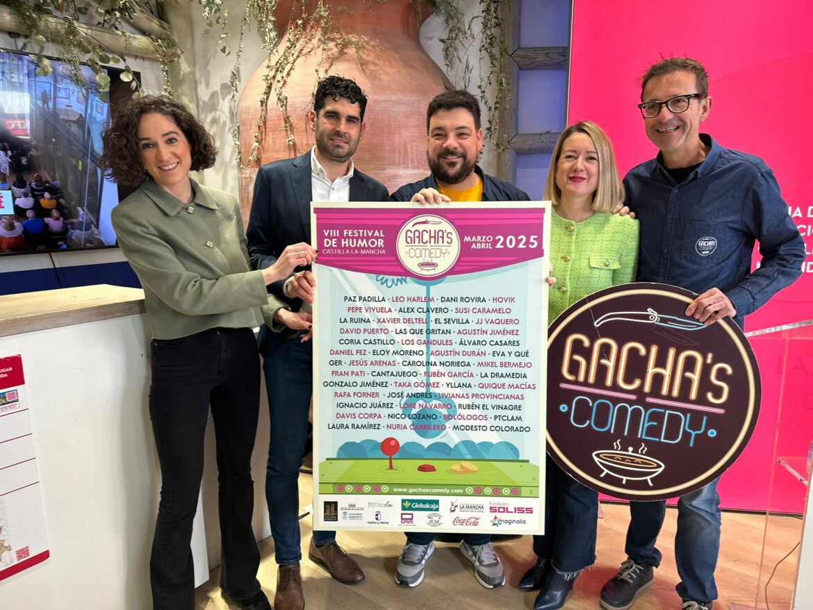 <strong>La 8ª edición del ‘Gacha’s Comedy’ crece con el apoyo de la Diputación de Albacete y llegará a 8 localidades albacetenses y a todas las provincias de C-LM con más de 50 actividades</strong>