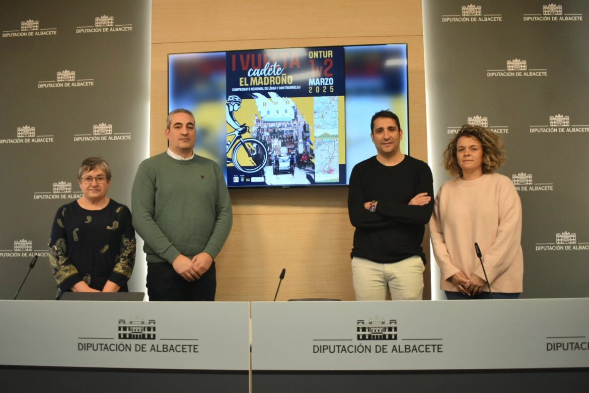 <strong>La I Vuelta Cadete ‘El Madroño’ se disputa el 1 y 2 de marzo en Ontur </strong><strong>de la mano de la Peña Ciclista Ortega y del Ramo y con el</strong><strong> impulso de la Diputación de Albacet</strong><strong>e y el Ayuntamiento local</strong>