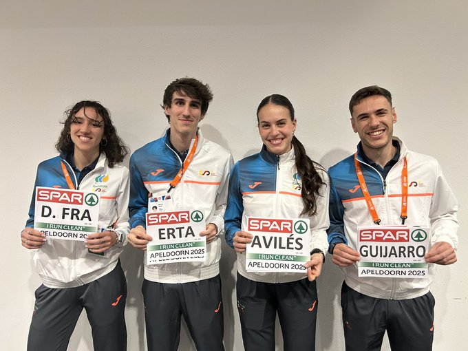 Manu Guijarro, a por medalla en el Europeo en pista cubierta