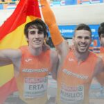 Europeo de Atletismo pista cubierta | Manu Guijarro logra la plata en el 4x400 masculino