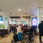 El Campeón de Europa parado en Barajas sin maletas