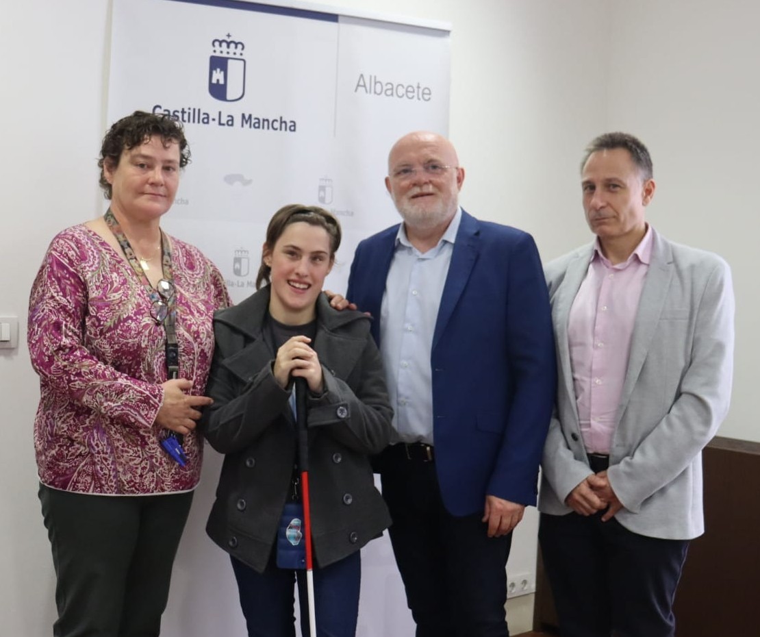 <strong>El Gobierno de Castilla-La Mancha contribuye al crecimiento personal y profesional de la deportista Cristina Landete</strong>