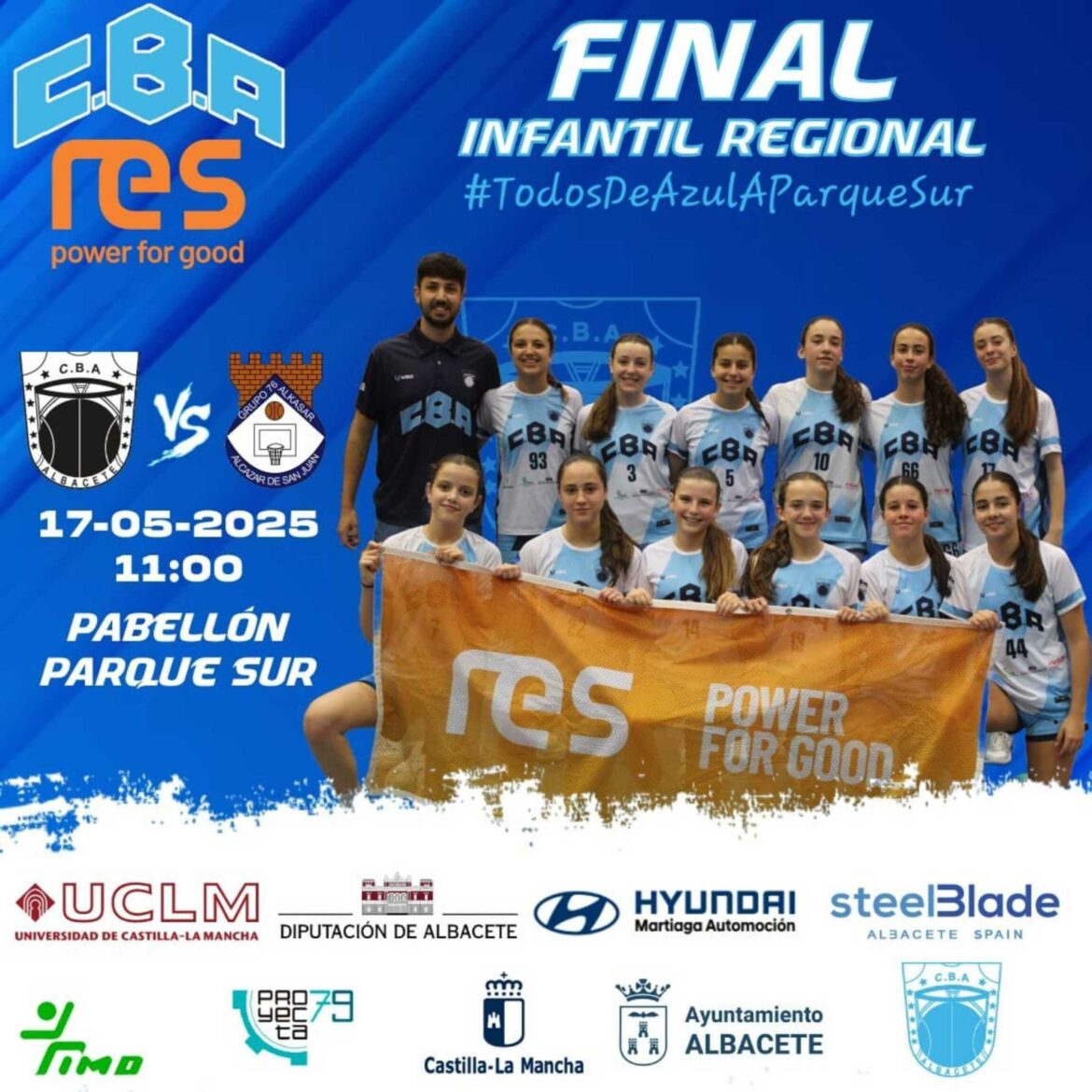 El CBA-RES Infantil se juega el título regional en casa