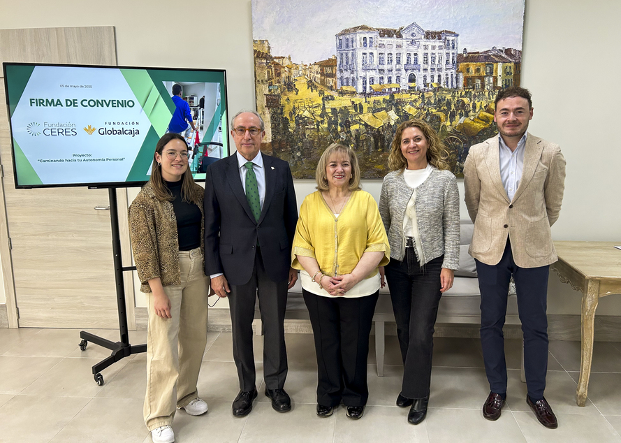<strong>La Fundación Globalcaja apoya a la Fundación CERES en su programa de autonomía para personas con daños neurológico</strong>