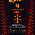 <strong>El BSR amiab Albacete invita a la afición a celebrar su histórica cuarta Champions Cup</strong>