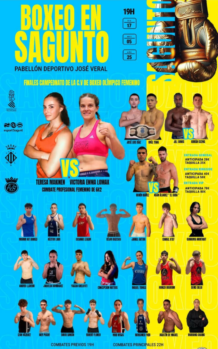 Jill Gomis vuelve al ring en Sagunto