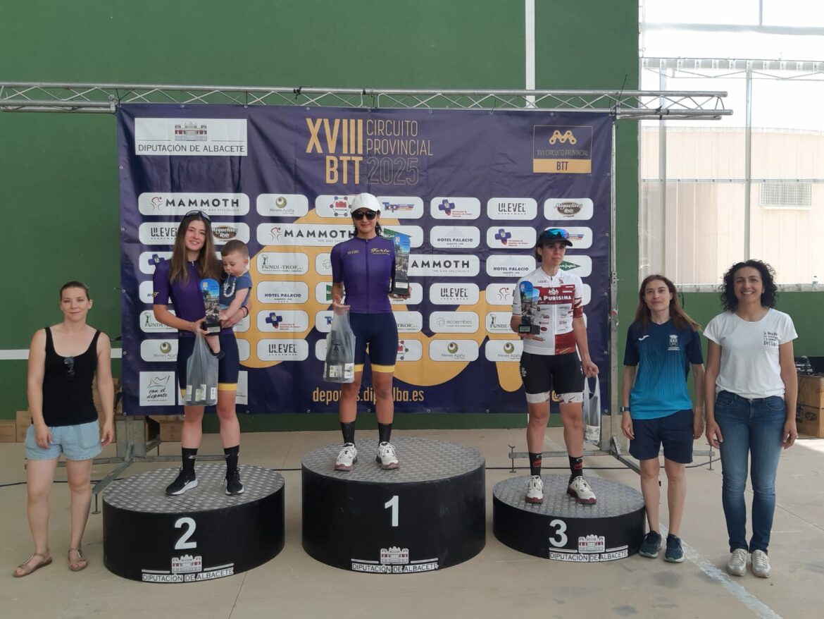 Marlene Gamarra estrena su palmarés de triunfos en la BTT de Higueruela