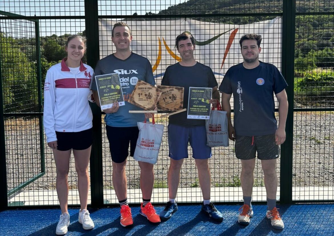 <strong>Miguel Luján y Juan Carlos Picó ganan el torneo de pádel de Carcelén </strong>