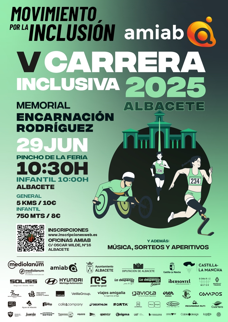 <strong>Novedades importantes en la carrera de amiab Albacete: se adelanta una hora y I Concurso Fotográfico</strong>