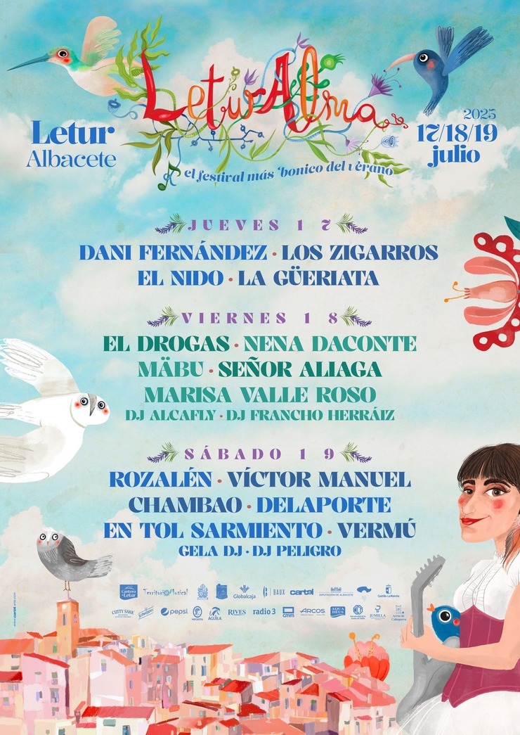 Leturalma 2025 descubre su cartel por días