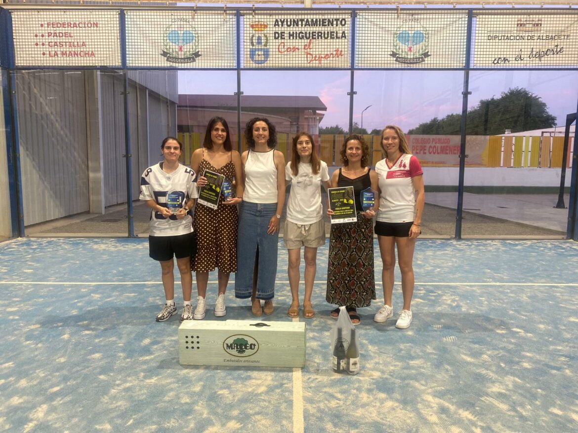 Torneos de Verano ‘Pádel Albacete 2025’  | Los torneos veraniegos de pádel pasan por Higueruela y Tinajeros 