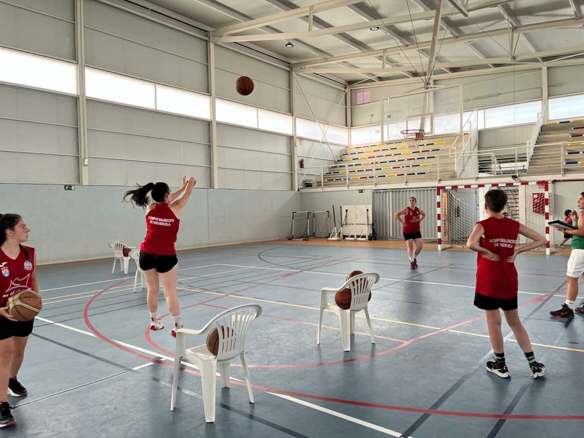 Hoy se inicia el Campus de baloncesto de Higueruela