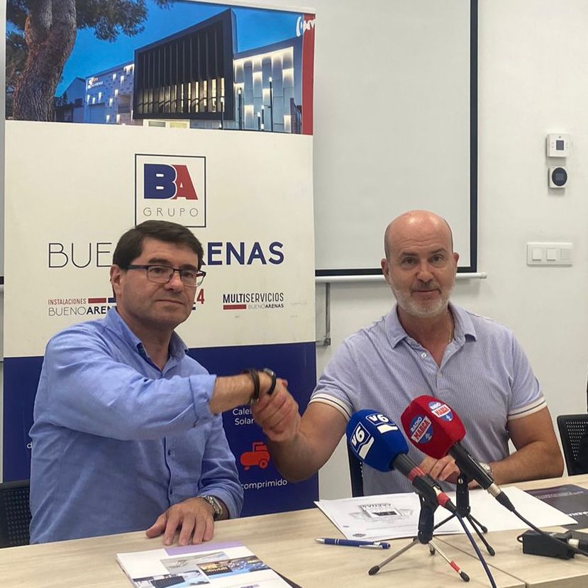 Bueno Arenas renueva su compromiso como patrocinador principal del Albacete Basket