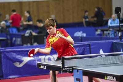 Tenis de mesa | Carlos Serrano y Helena Sáez, con la selección regional en la Copa Ibérica