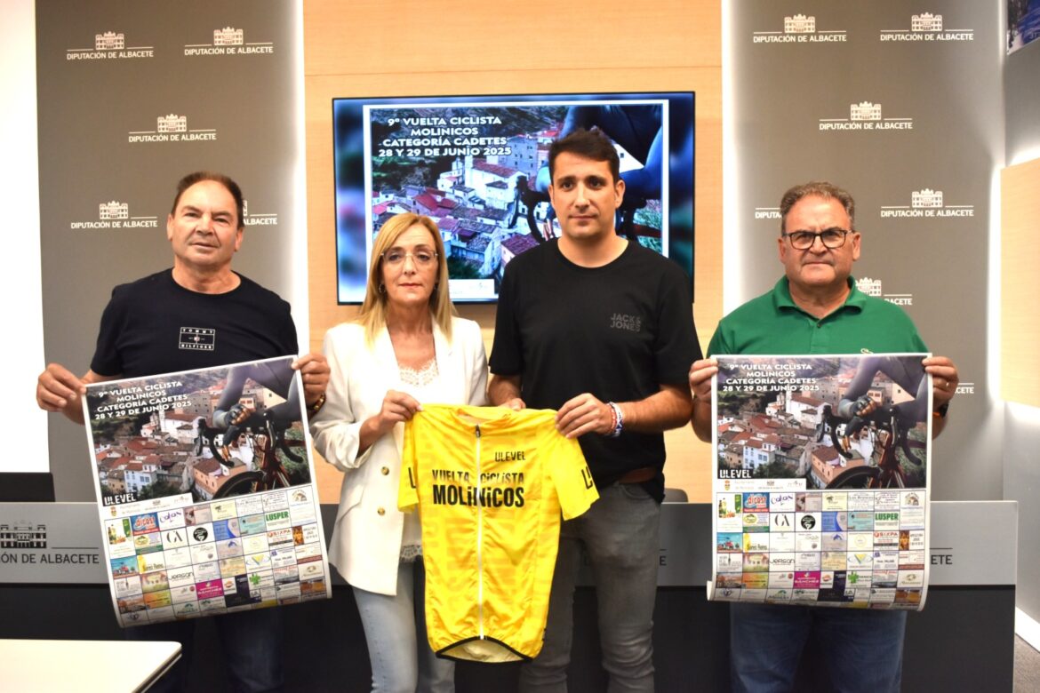 <strong>La ‘IX Vuelta Ciclista de Molinicos categoría cadetes” se disputa este fin de semana con el apoyo de la Diputación</strong>