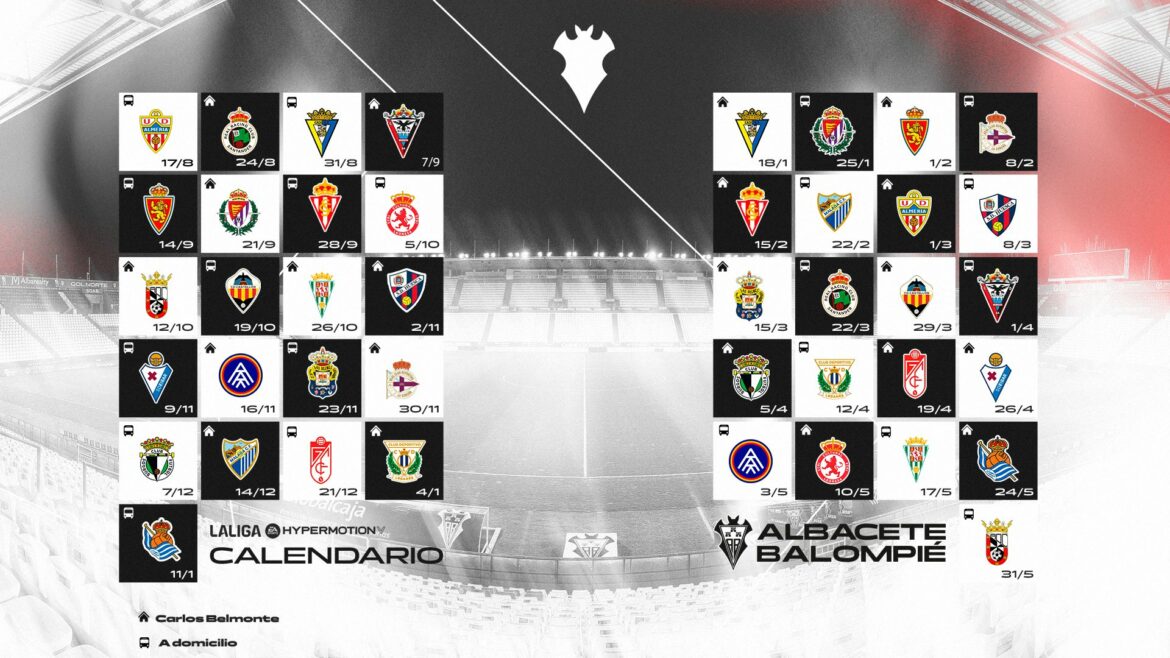 El Albacete Balompié iniciará la temporada en Almería