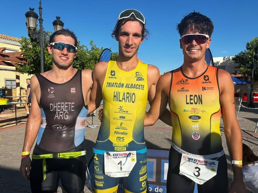 Andrés Hilario domina el XXI Triatlón Sprint Valle de Agramón