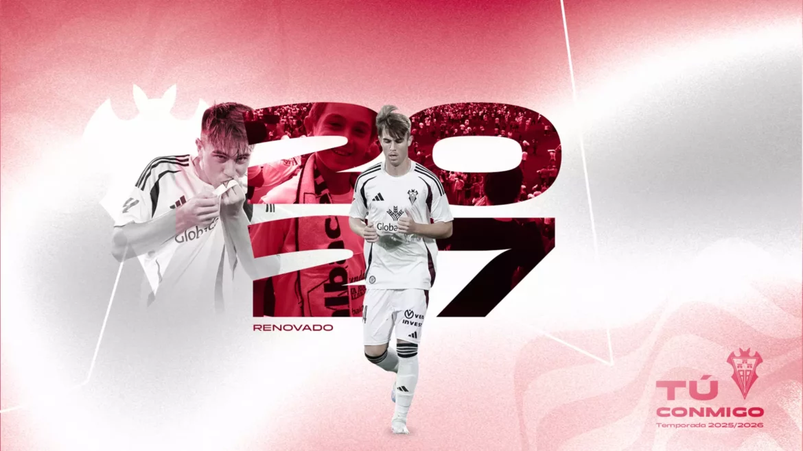 Oficial. Marcos Moreno renueva con el Albacete Balompié hasta 2027