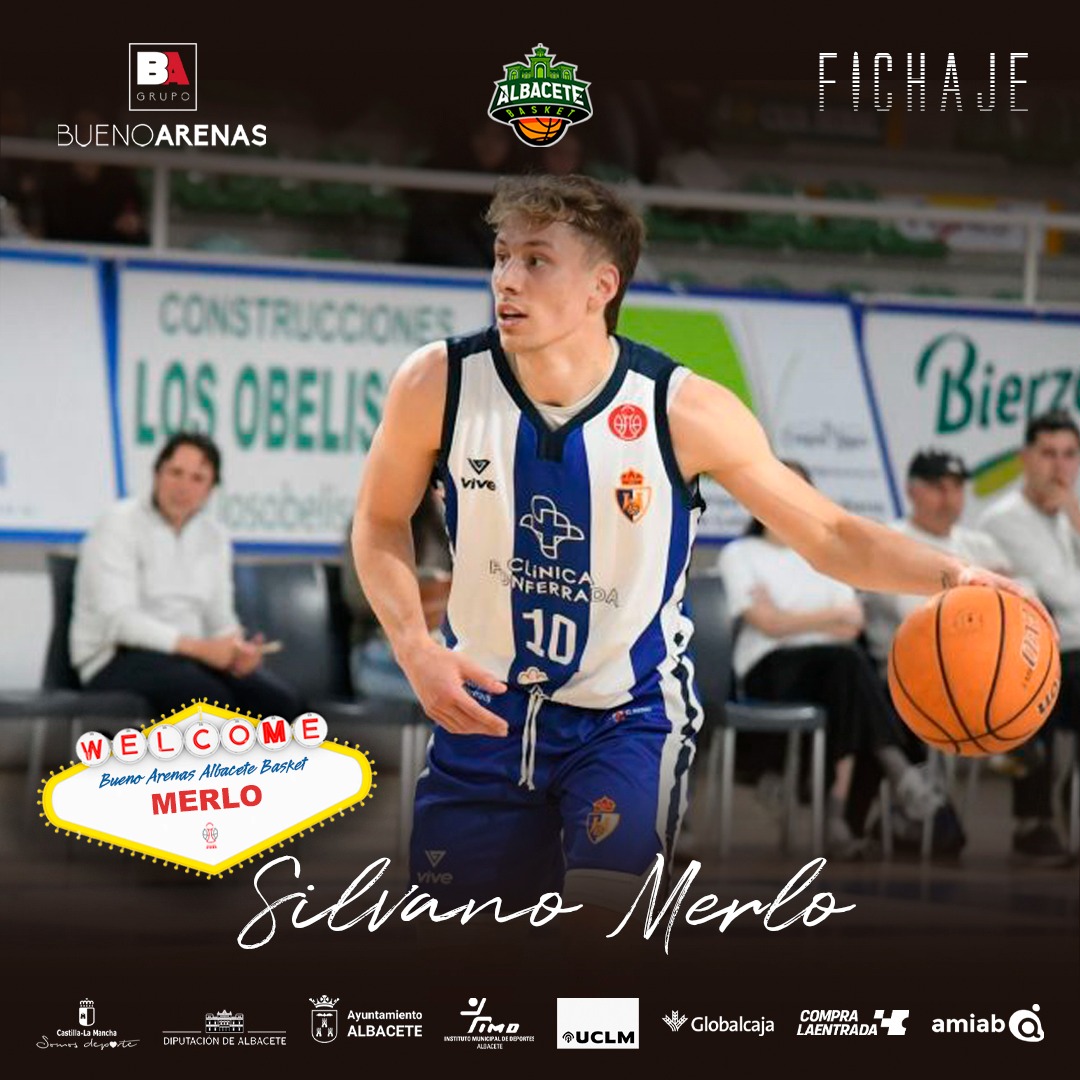 Silvano Merlo ficha por el Bueno Arenas Albacete Basket
