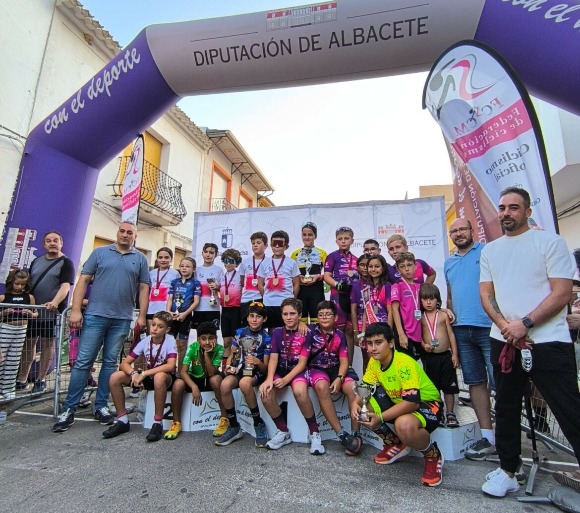 Castilla-La Mancha ‘Somos Deporte’ 2024-2025 | <strong>Ontur celebra su VIII Trofeo Escuelas de Ciclismo </strong>