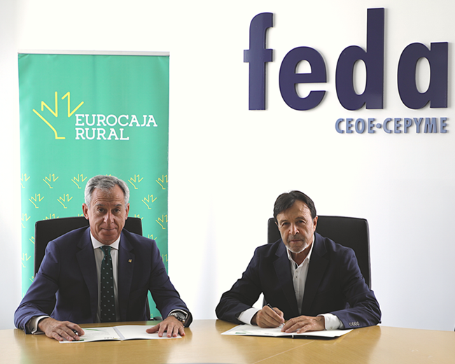 Eurocaja Rural y FEDA refuerzan su compromiso con el impuso social y desarrollo empresarial de Albacete Eurocaja Rural y FEDA refuerzan su compromiso con el impuso social y desarrollo empresarial de Albacete