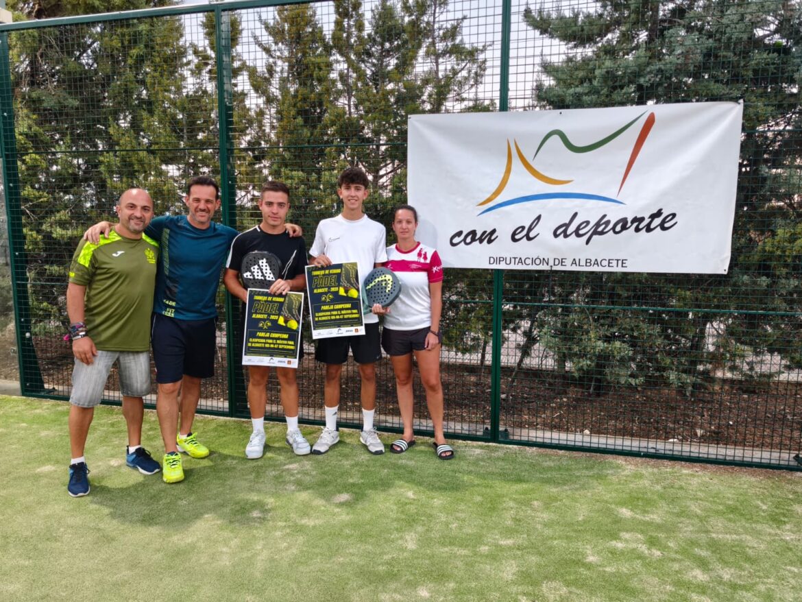 Torneos de Verano ‘Pádel Albacete 2025’ | Los torneos veraniegos de pádel pasan por Liétor y La Gineta