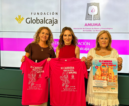 <strong>La Fundación Globalcaja respalda a AMUMA en la XI Carrera Rosa</strong>