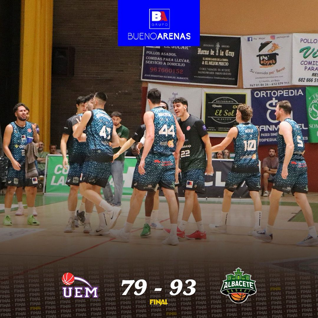 El Bueno Arenas Albacete Basket gana en tierras catalanas (79-93)