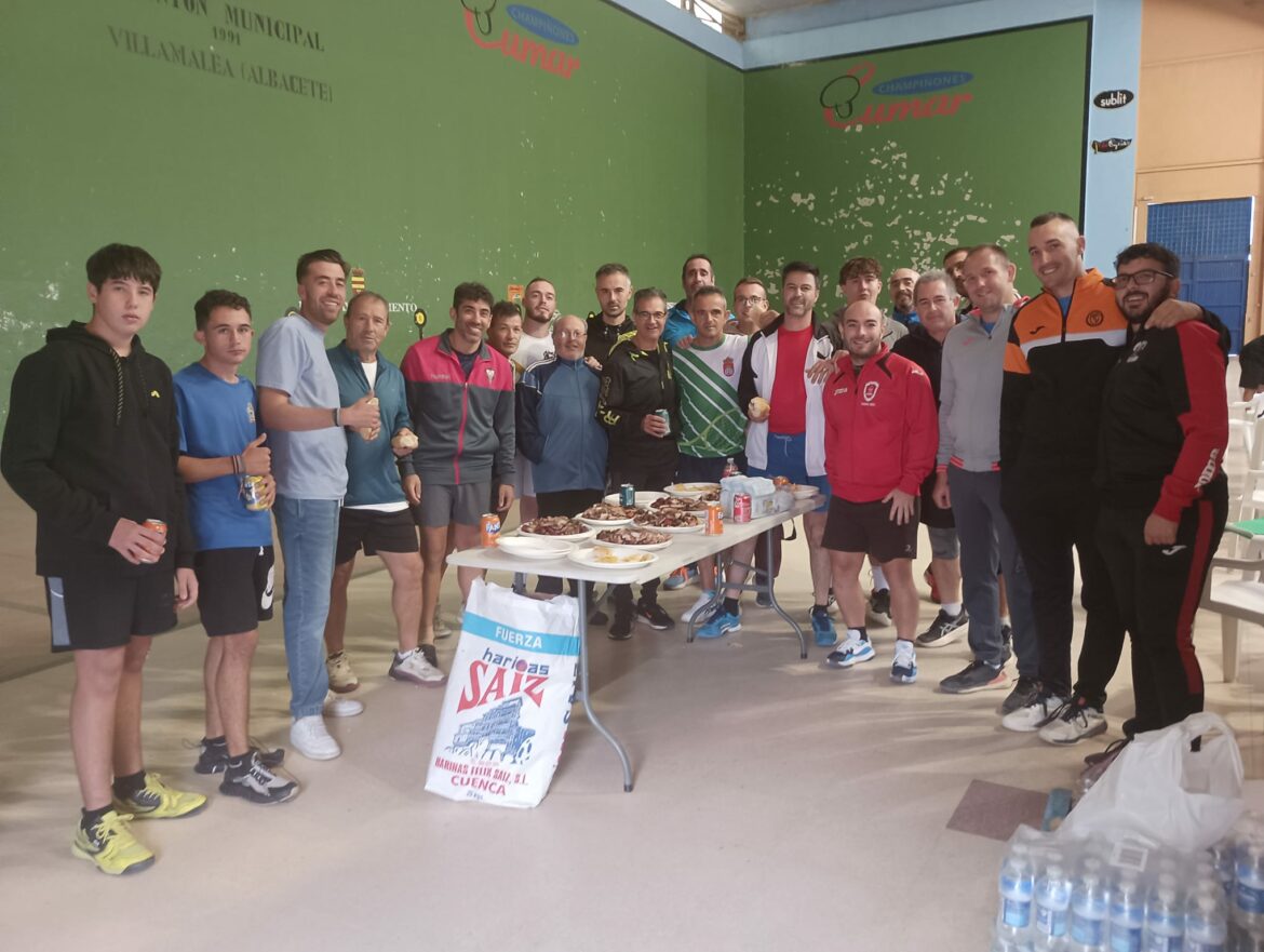 II Circuito provincial de Frontenis de Albacete | Fulgencio López y Francisco López Tormo conquistan la prueba de Villamalea