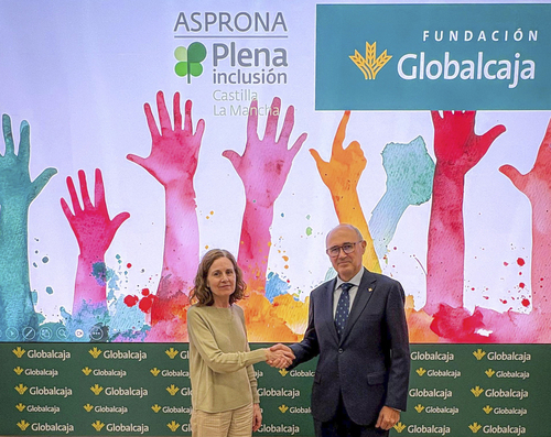 <strong>La Fundación Globalcaja colabora con Asprona en su programa de soporte técnico para la atención de personas adultas con discapacidad intelectual</strong>