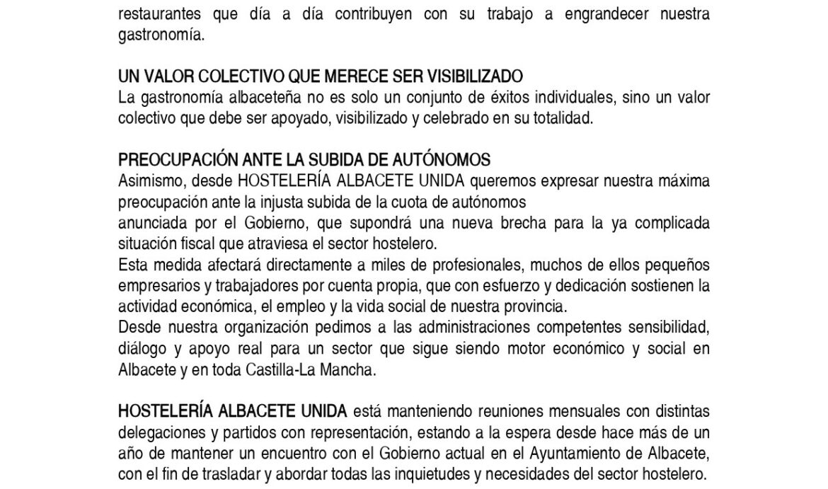 La cocina albaceteña sigue conquistando el panorama nacional