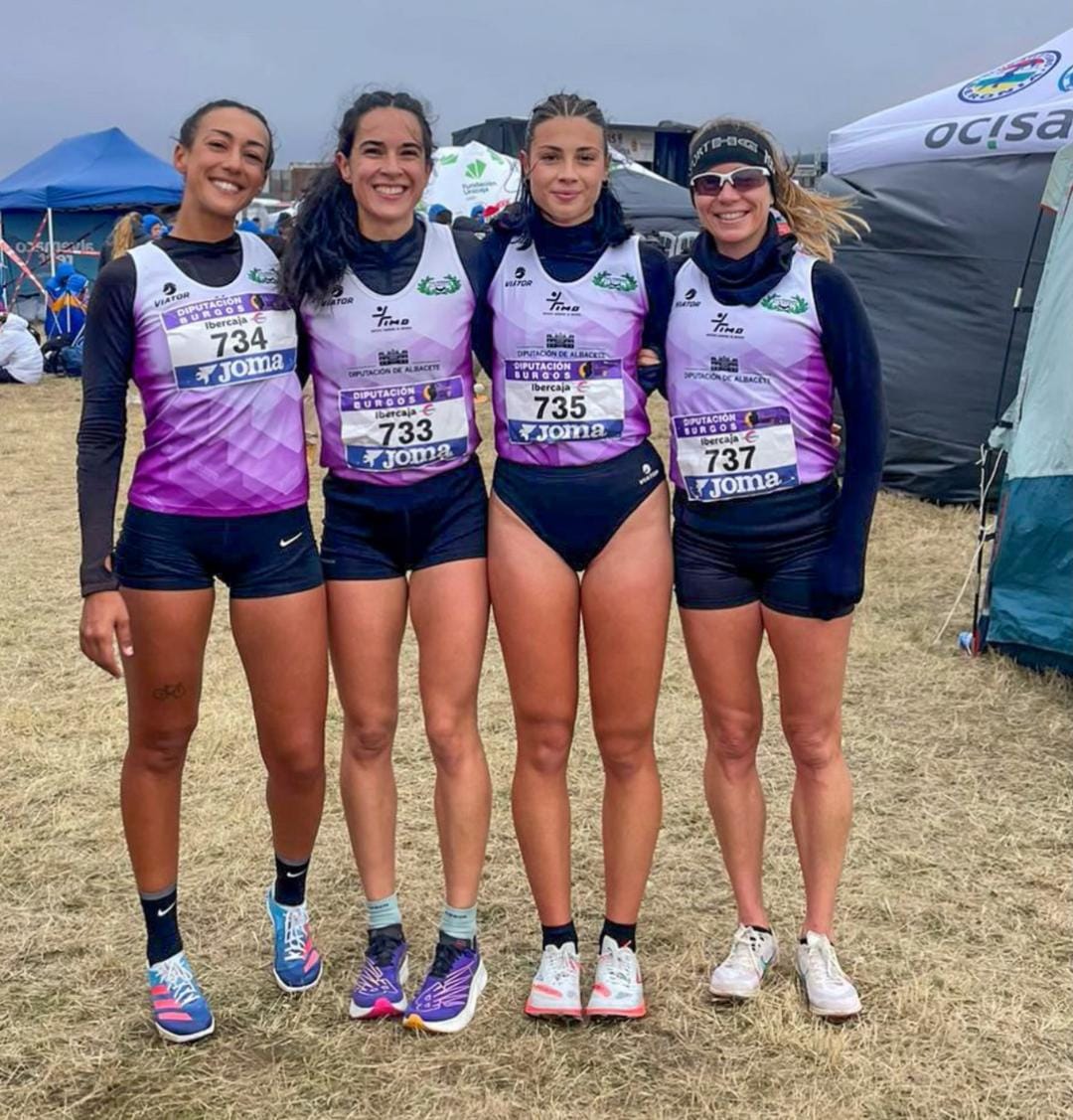 El Club Atletismo Albacete–Diputación brilla en el Cross  Internacional de Atapuerca  