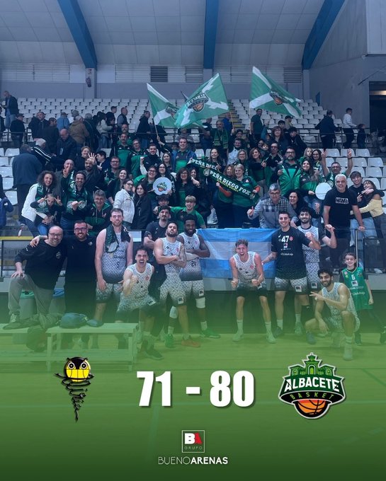 El Bueno Arenas Albacete Basket continúa con su racha de victorias tras ganar al CEB Lliria El Bueno Arenas Albacete Basket continúa con su racha de victorias tras ganar al CEB Lliria