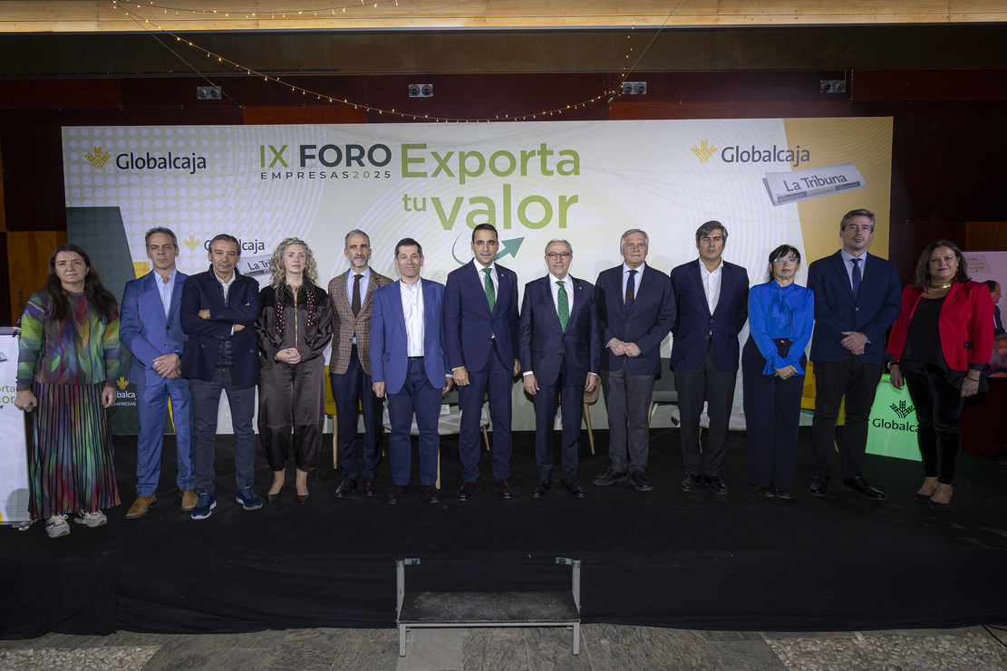 <strong>El IX Foro Exporta Tu Valor de Globalcaja pone el foco en la exportación como palanca de transformación ante 300 empresarios</strong>
